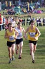 Lewis Timmins (North East) in the Senior Mens race, McCain Inter Counties Cross Country, Cofton Park, Birmingham.